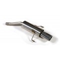 Piper exhaust  Vauxhall Astra MK5 1.8 16v VVT - HATCH stainless steel- 2.5 inch cat back - Tailpipe A B C D